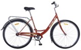 Велосипед 28' городской, рама женская STELS NAVIGATOR-345 LADY коричневый, 1 ск., 20' LU079054
